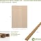 Ekena Millwork 94H x 3/8T Adjustable Wood Slat Wall Panel Kit w/ 2W Slats, Maple contains 22 Slats SWW66X94X0375MA - alternate 4